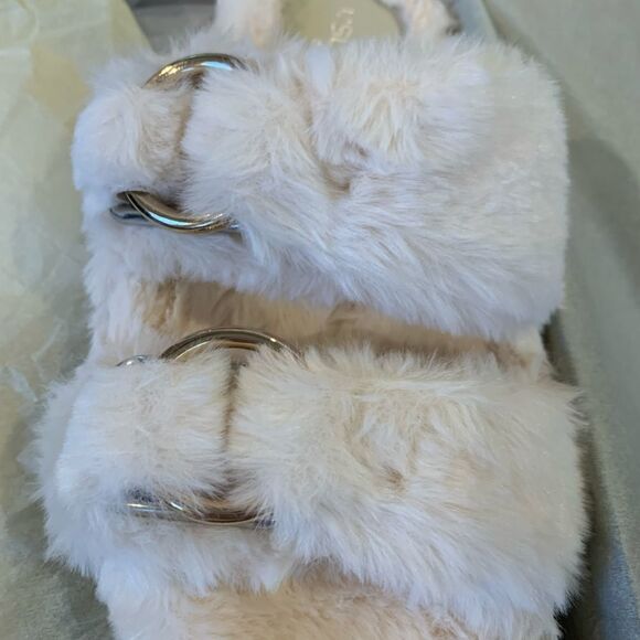 J/Slides | Bree Faux Fur Slide Sandal - Picture 3 of 5